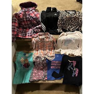 Bundle of Mixed Girl Clothes (Jackets/Tops) Size 5